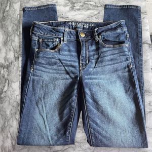 American Eagle Outfitters Skinny Super Stretch AEO x Denim Size 8 Long